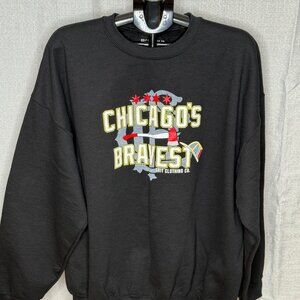 NWOT - Grit Clothing Co. - Chicago Fire - Chicago Bravest Sweatshirt - Size XXL